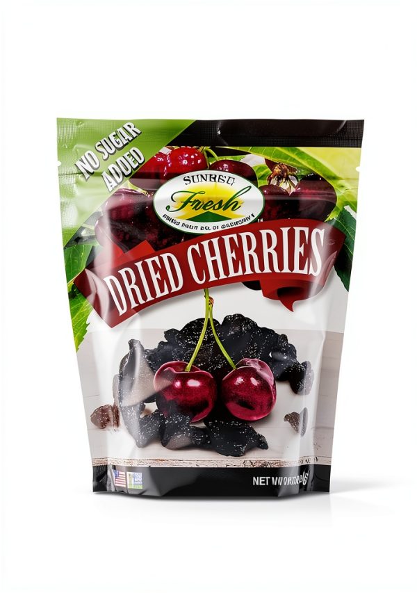 Sunrise Fresh Dried Sweet Cherries Unsweetened Natural Snack-0