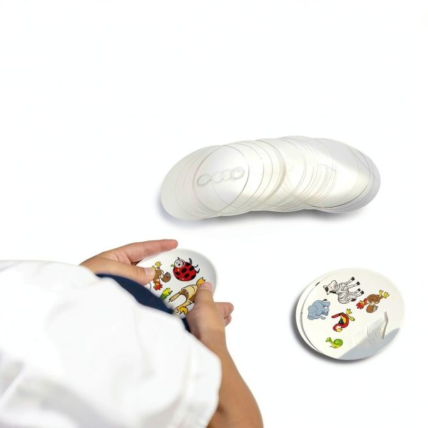 Transparent PVC DIY CD Decoration Discs by BEBEMOKO-6