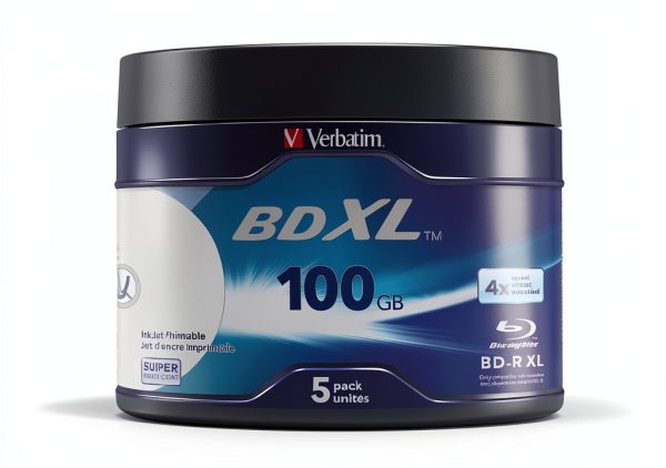 Verbatim 4x BD-R XL Printable Discs for Home Audio-2