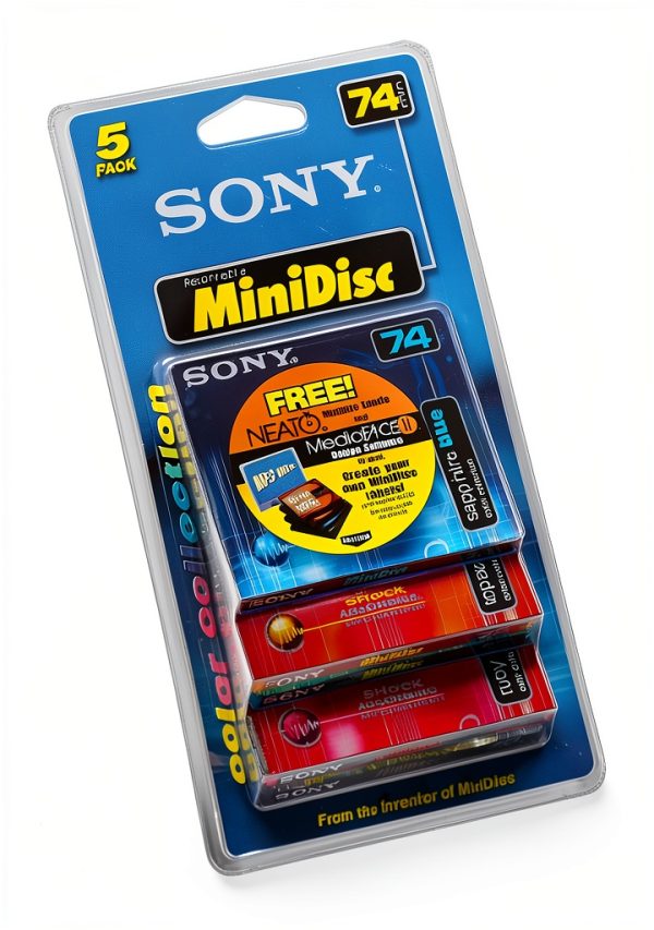 Sony Blank MiniDiscs for Music Recording-0
