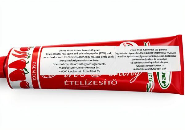 Univer Hungarian Paprika Paste Mild Sweet Grocery Food-1