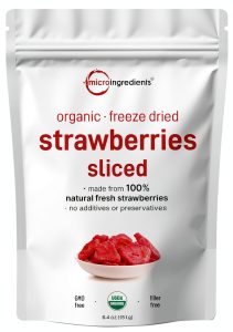 Micro Ingredients Organic Freeze Dried Strawberries Vegan-0