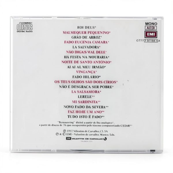 EMI CD Portuguese Music Album Classic Latin Collection-1