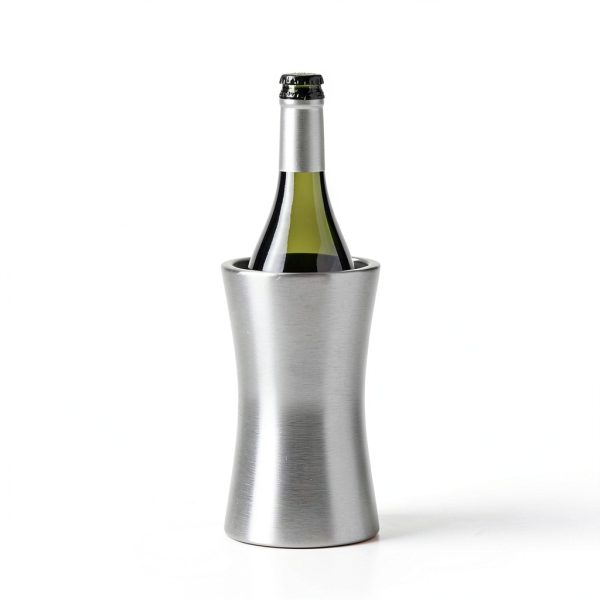 Wine Chiller Bucket JennLee Stainless Steel Double Wall 8hr Freeze-6