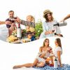 Wine Chiller Bebekae Double Wall Stainless Steel Cooler White Black-6