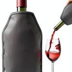 Portable Wine Cooler Sleeve Pallesen Black Nylon PVC 750ml Chiller-0