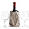Concrete Wine Chiller Bucket Daquart Gray 0.75L Eco Cooler-5