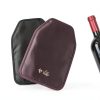 Wine Cooler Sleeve Duo Pack - Perfect for Wine & Champagne Lovers, Multicolor with Classic Black & Rich Burgundy, Stretchable, Flexible, Durable Design, Champagne Cooler Bag - Velfli-1
