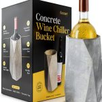 Concrete Wine Chiller Bucket Daquart Gray 0.75L Eco Cooler-0