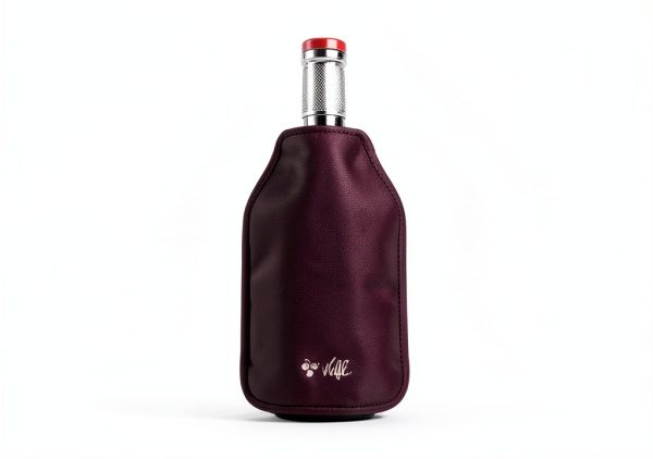 Wine Cooler Sleeve Duo Pack - Perfect for Wine & Champagne Lovers, Multicolor with Classic Black & Rich Burgundy, Stretchable, Flexible, Durable Design, Champagne Cooler Bag - Velfli-6