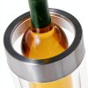 Wine Enthusiast Double Wall Iceless Wine Bottle Chiller – Premium Thermal Insulated Single Bottle Bucket for Tabletop Cooling-1