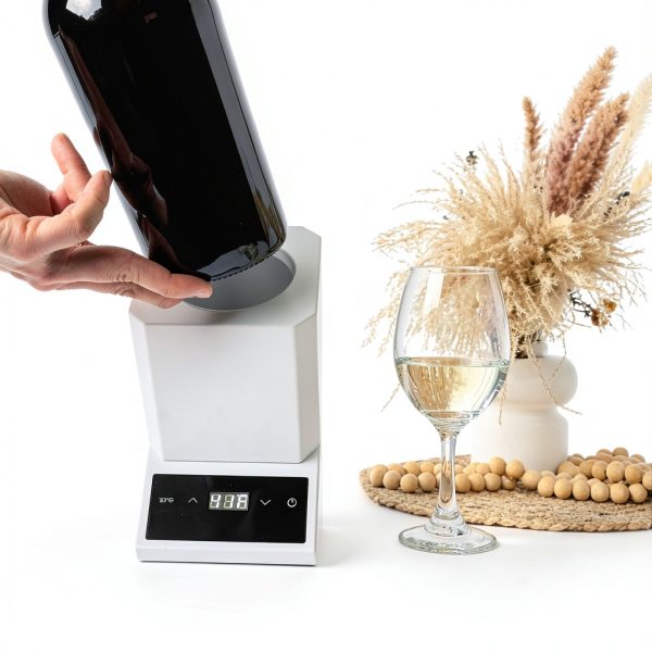 Electric Wine Chiller Collier Kitchen Single Bottle Cooler LED-2