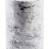 mDesign Single Bottle Wine Chiller - Ice Bucket Cooler for Kitchen, Bar, Party Decor - Holds Cold Wine, Champagne, Beer, Ready-to-Drink Cocktail Utensils, Serving Tongs - White Marble-8