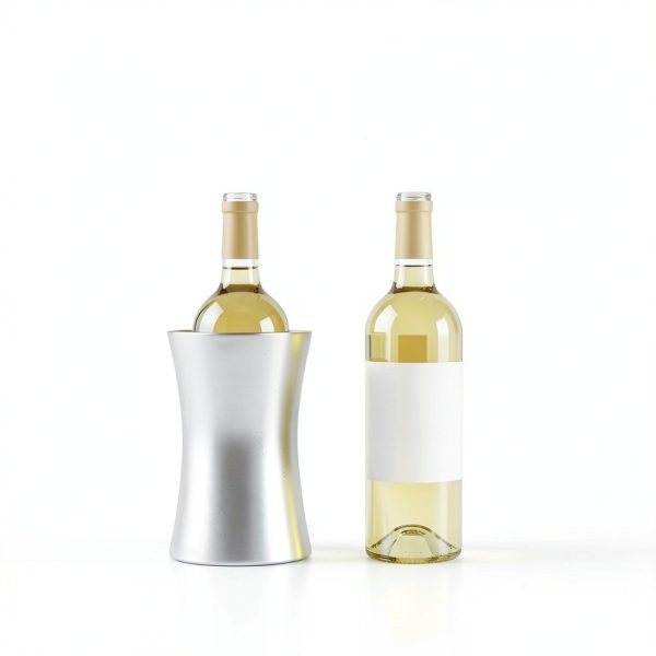 Wine Chiller Bucket JennLee Stainless Steel Double Wall 8hr Freeze-2