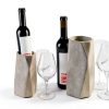 Concrete Wine Chiller Bucket Daquart Gray 0.75L Eco Cooler-8