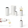 Wine Chiller Bebekae Double Wall Stainless Steel Cooler White Black-4