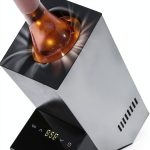 Electric Wine Chiller, Single Bottle Cooler for 750ml Wine or Some Champagne,Stainless Steel Iceless Cooler Keep Cold Up to 24h,Kitchen,Bar and RV Vino Accessory,Gift for Vino Lover-0