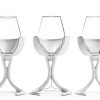 VoChill Stemmed Wine Glass Chiller | Made in USA | Radically cool wine tool – keeps wine perfectly chilled in your glass | Refreezable Chill Cradle actively chills (Quartz, Single VoChill)-4