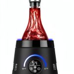 Electric Wine Chiller Cobalance 50oz Decanter with Aerator Black-0