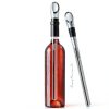 Wine Chiller Stick - 3 in 1 Stainless Steel Wine Bottle Cooler with-2