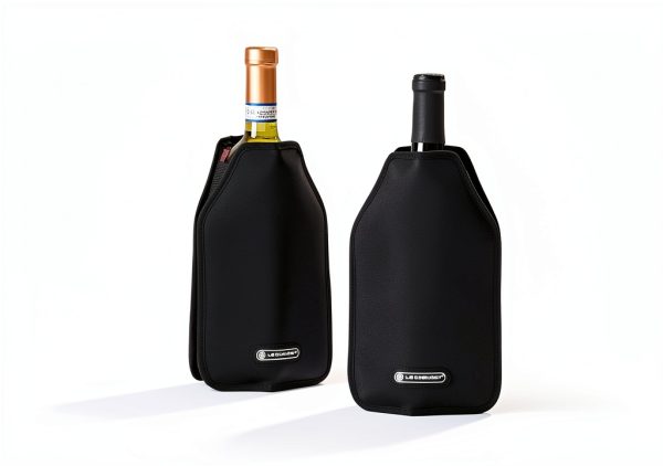 Wine Cooler Sleeve Le Creuset Licorice 750ml Insulated Bottle Sleeve-2