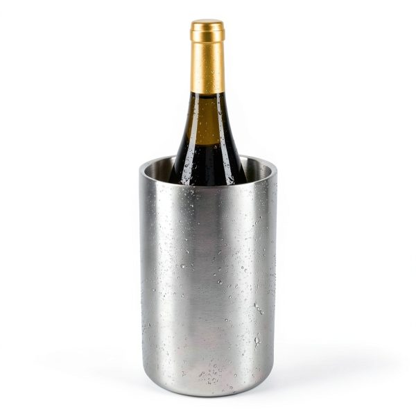 Stainless Steel Wine Chiller by Firstleaf, Double-Insulated Iceless-0