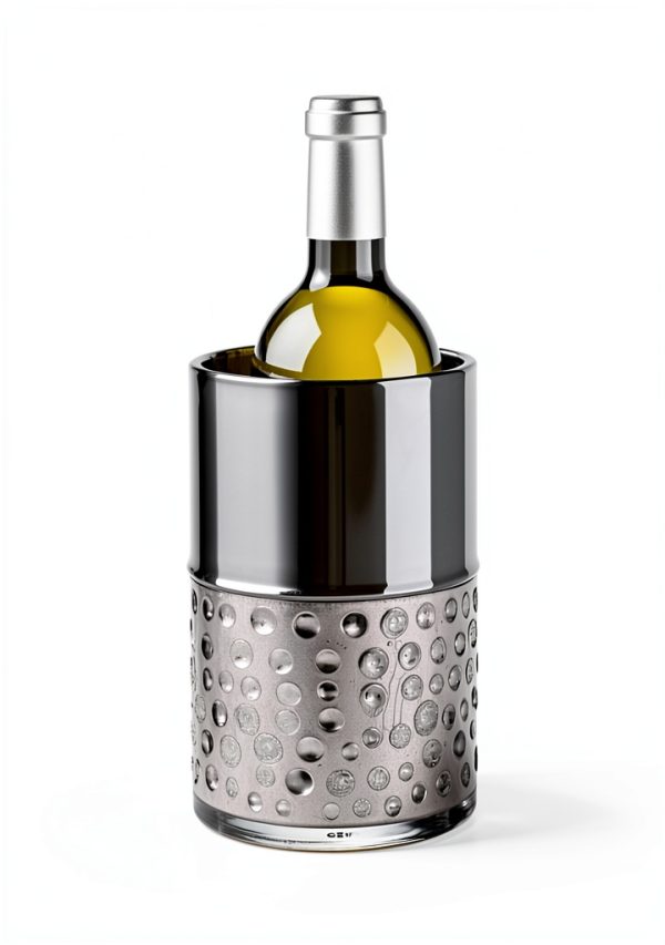 Personalized Wine Chiller Personalization Universe Double Wall Steel-2