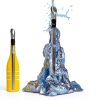DERNORD Wine Chiller 3-in-1 Stainless Steel Wine Bottle Cooler Stick Freezer with Aerator and Pourer for Chilling Longer, Pouring and Aerating Wine for Christmas and Birthday Gifts-4